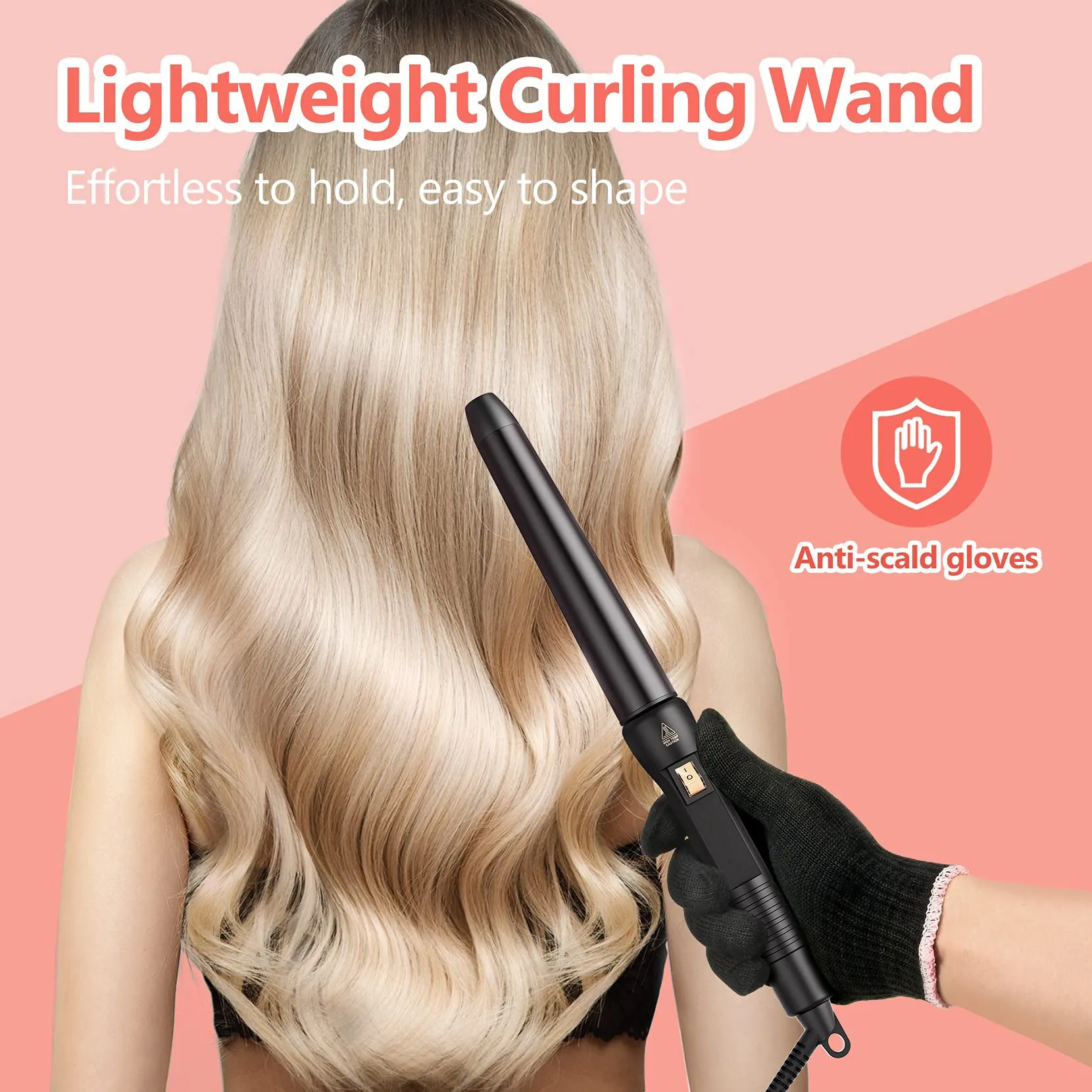 068AB 2 IN 1 Curling Wand (EU ONLY)