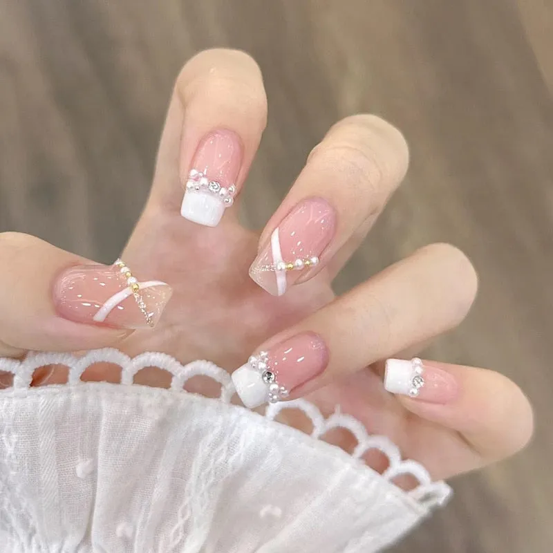 3D Pretty Princess Press On Nails