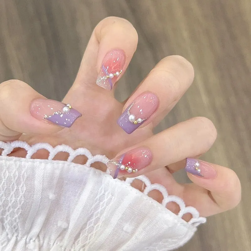 3D Pretty Princess Press On Nails