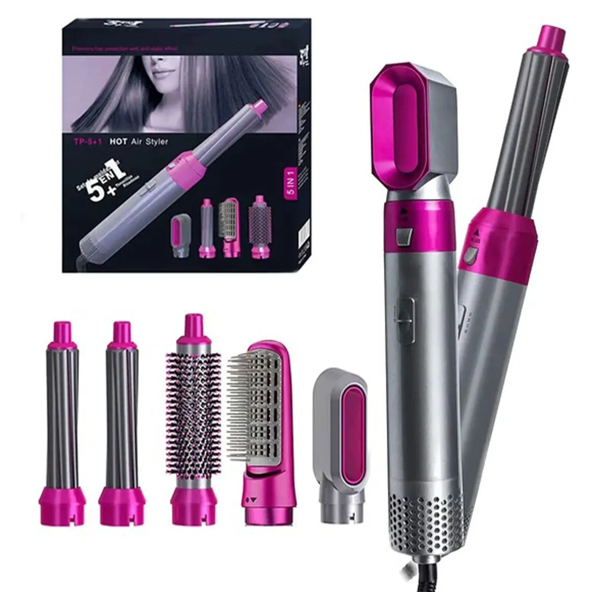 5 IN 1 HAIR STYLER - MULTIFUNCTIONAL HAIR DRYER STYLING TOOL