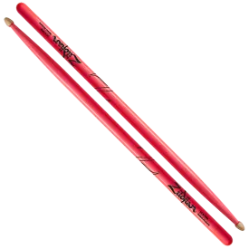 5A Acorn Neon Pink Drumsticks