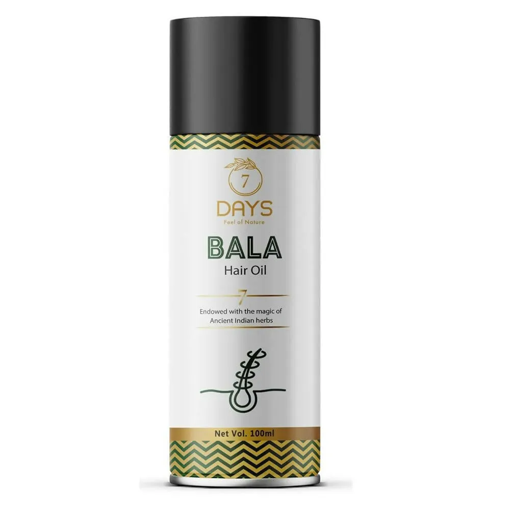 7 Days Bala Hair Oil For Promotes Hair Growth