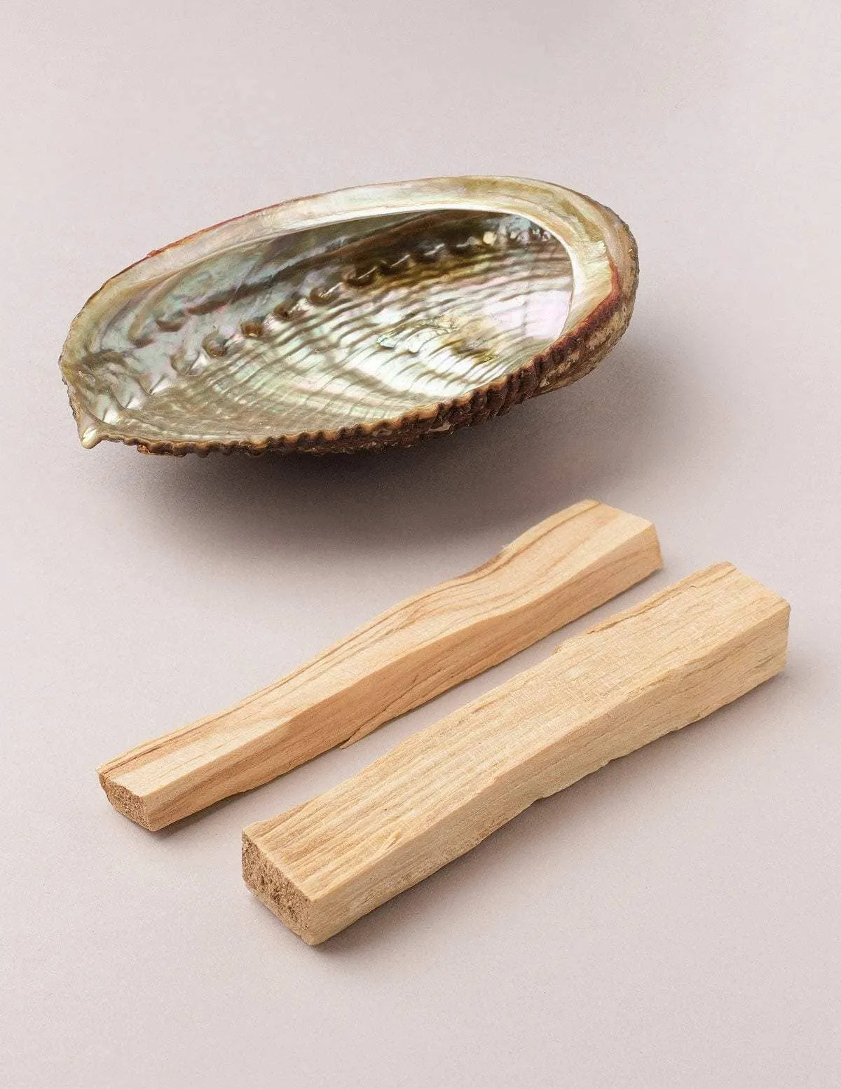 Abalone Shell and Palo Santo Set