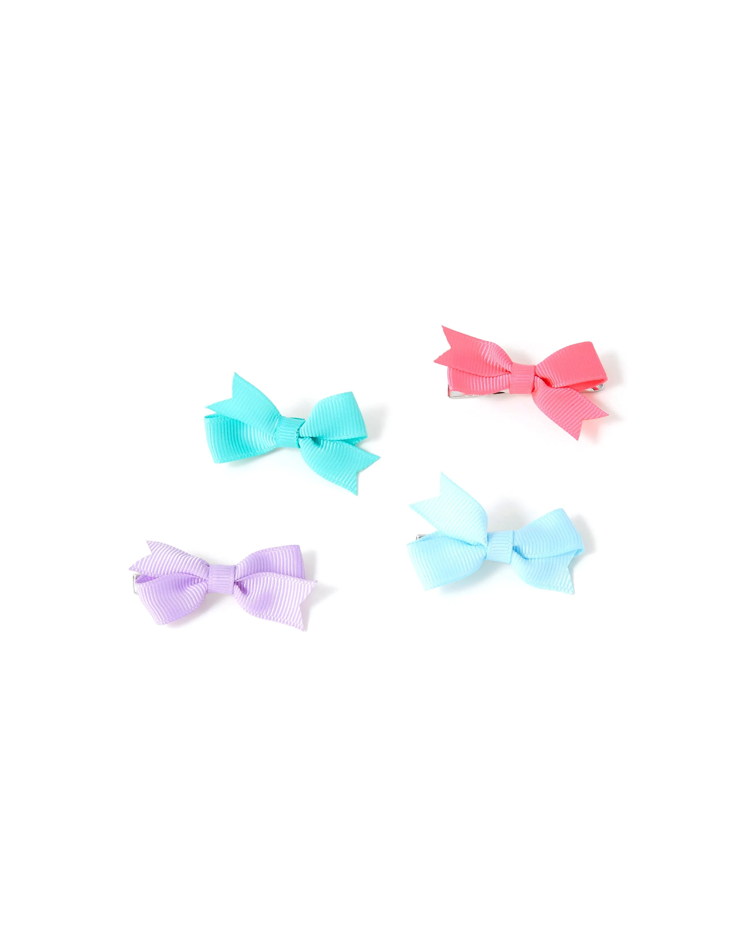 Accessorize Girl Pack Of 4 Grosgrain Bows