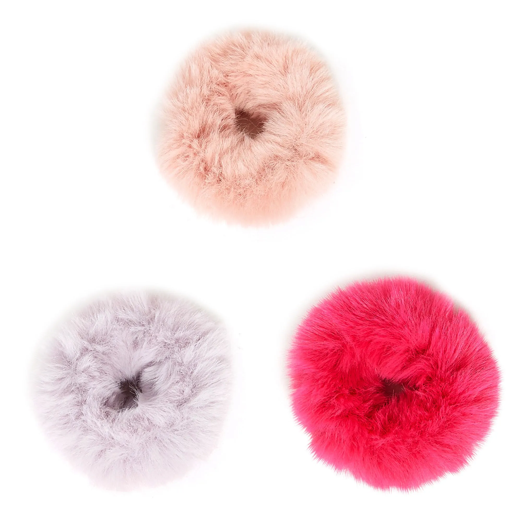 Accessorize London Girl's 3X Fluffy Ponies