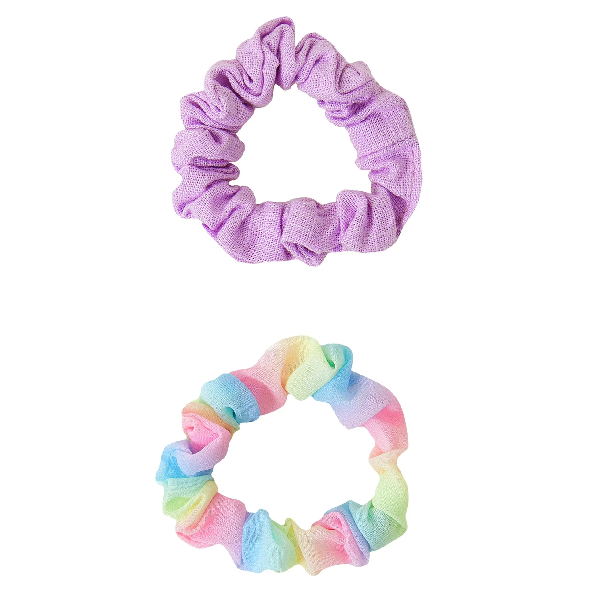 Accessorize London Girl's Ombre Scrunchies Set Of Two