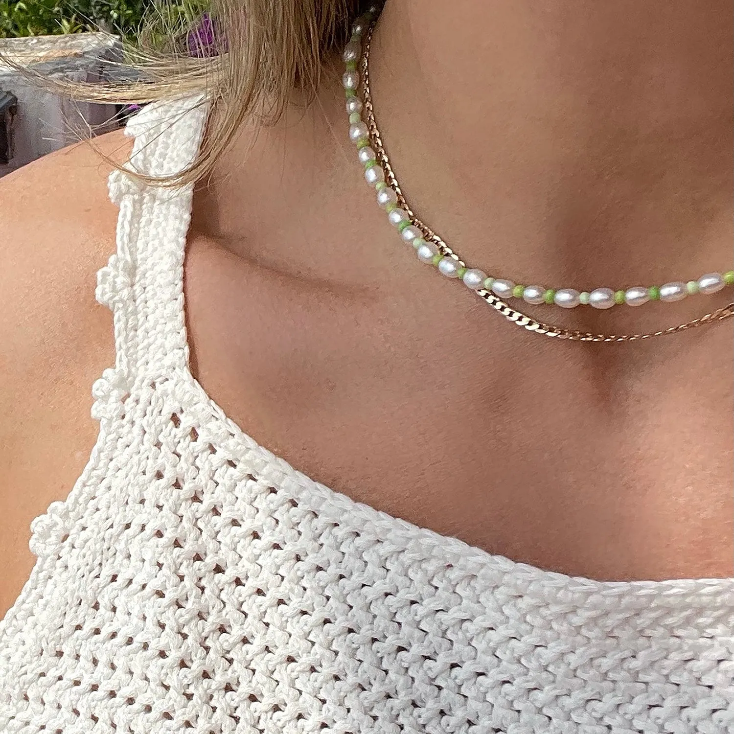 Amalfi Necklace | Lime