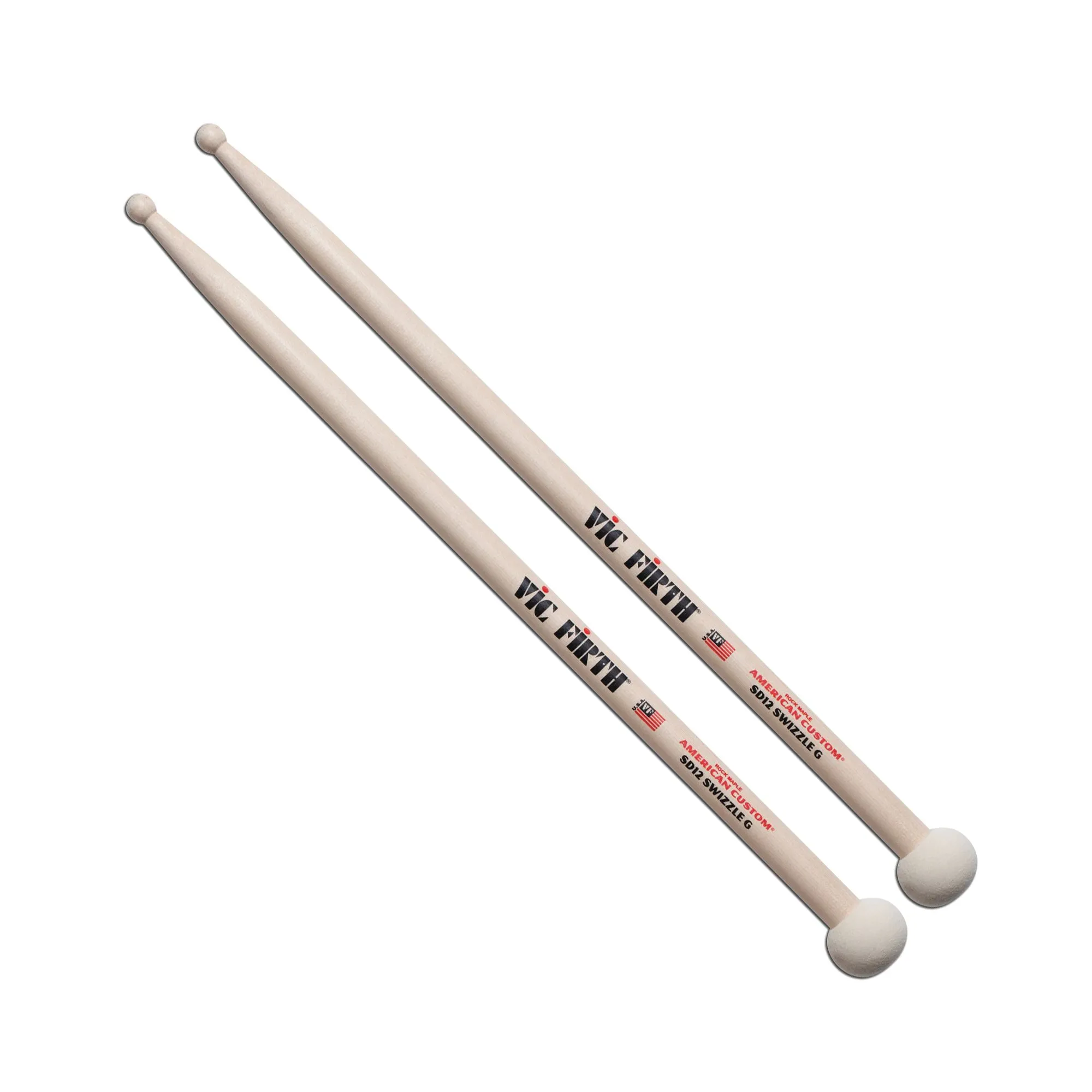 American Custom SD12 Swizzle General Mallet Sticks