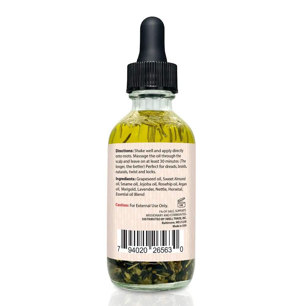 Anti Itchy Scalp Ayurvedic Hair Oil 2oz