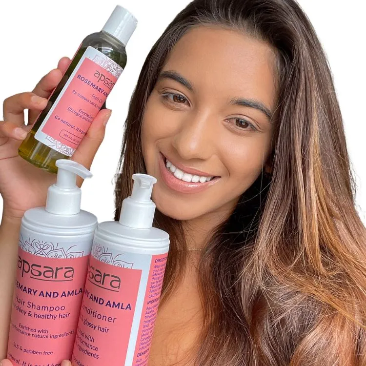 Apsara Natural Hair Care Routine