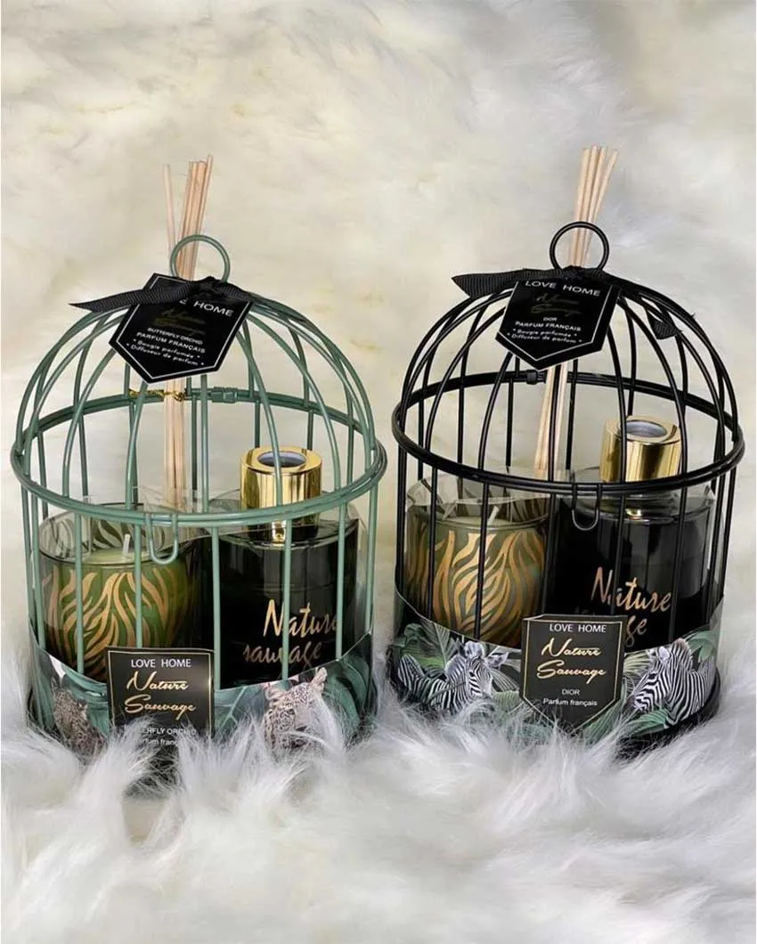 Aroma Candle Diffusor Gift Set | 6 x 6 x 7 inches