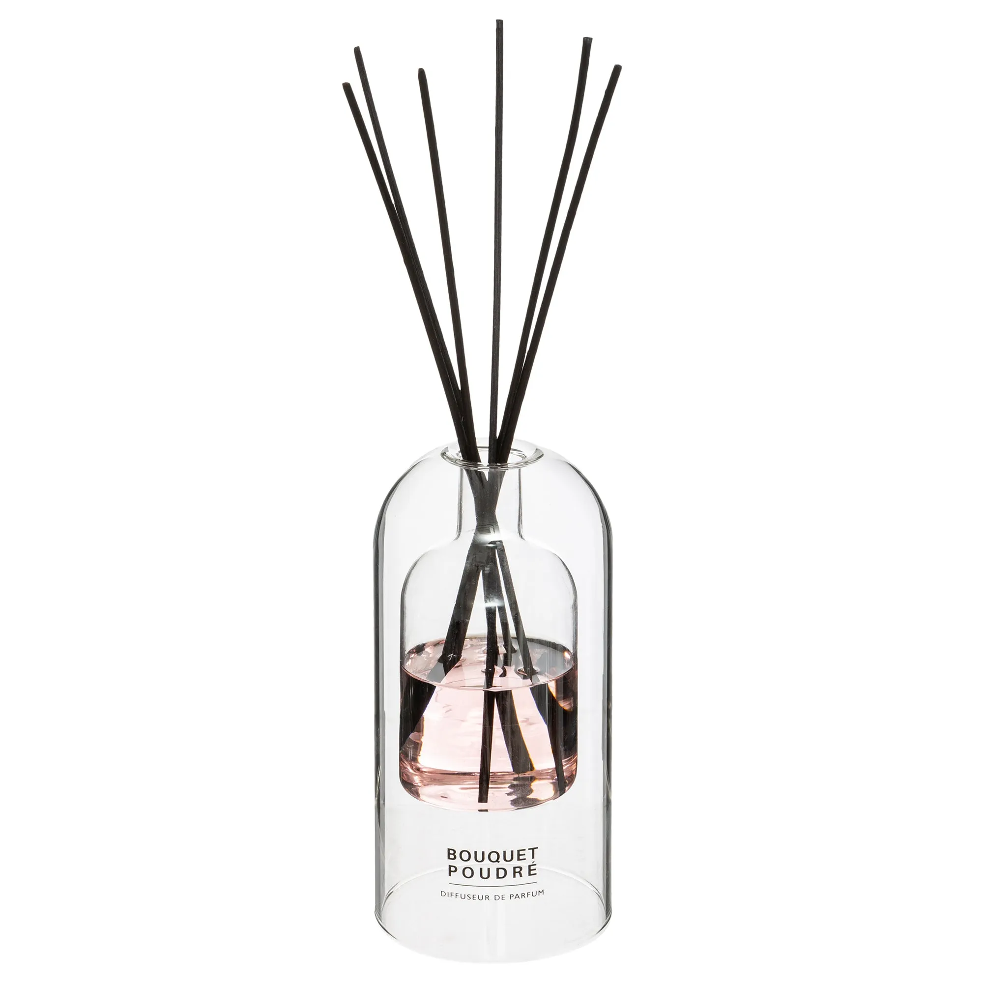 Atmosphera Ilan Rose, Jasmine & White Musk Fragrance Diffuser Clear