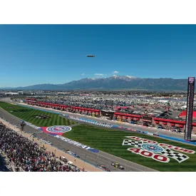 Auto Club Speedway  Wide Shot Mural        - Officially Licensed NASCAR Removable Wall   Adhesive Decal