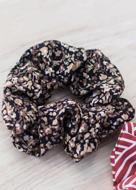 Autumn Floral Hair Scrunchie