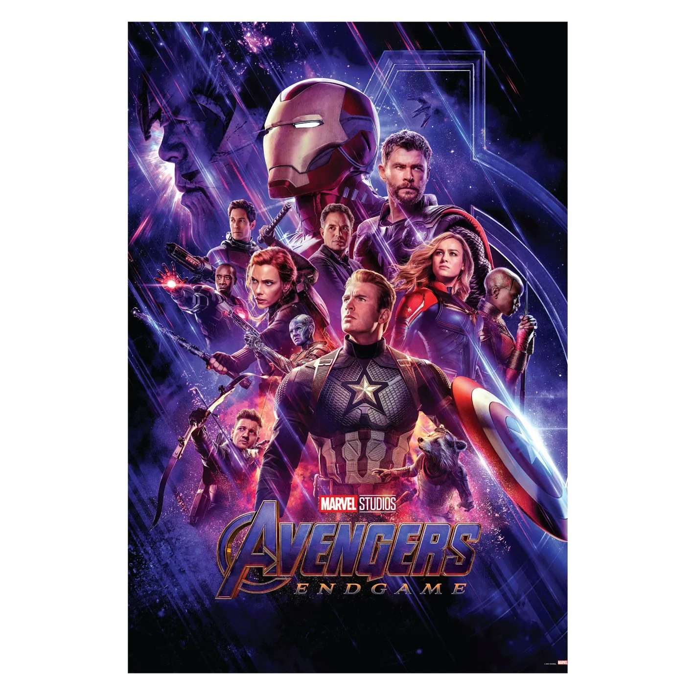 Avengers: Endgame Movie Posters Mural        - Officially Licensed Marvel Removable Wall   Adhesive Decal