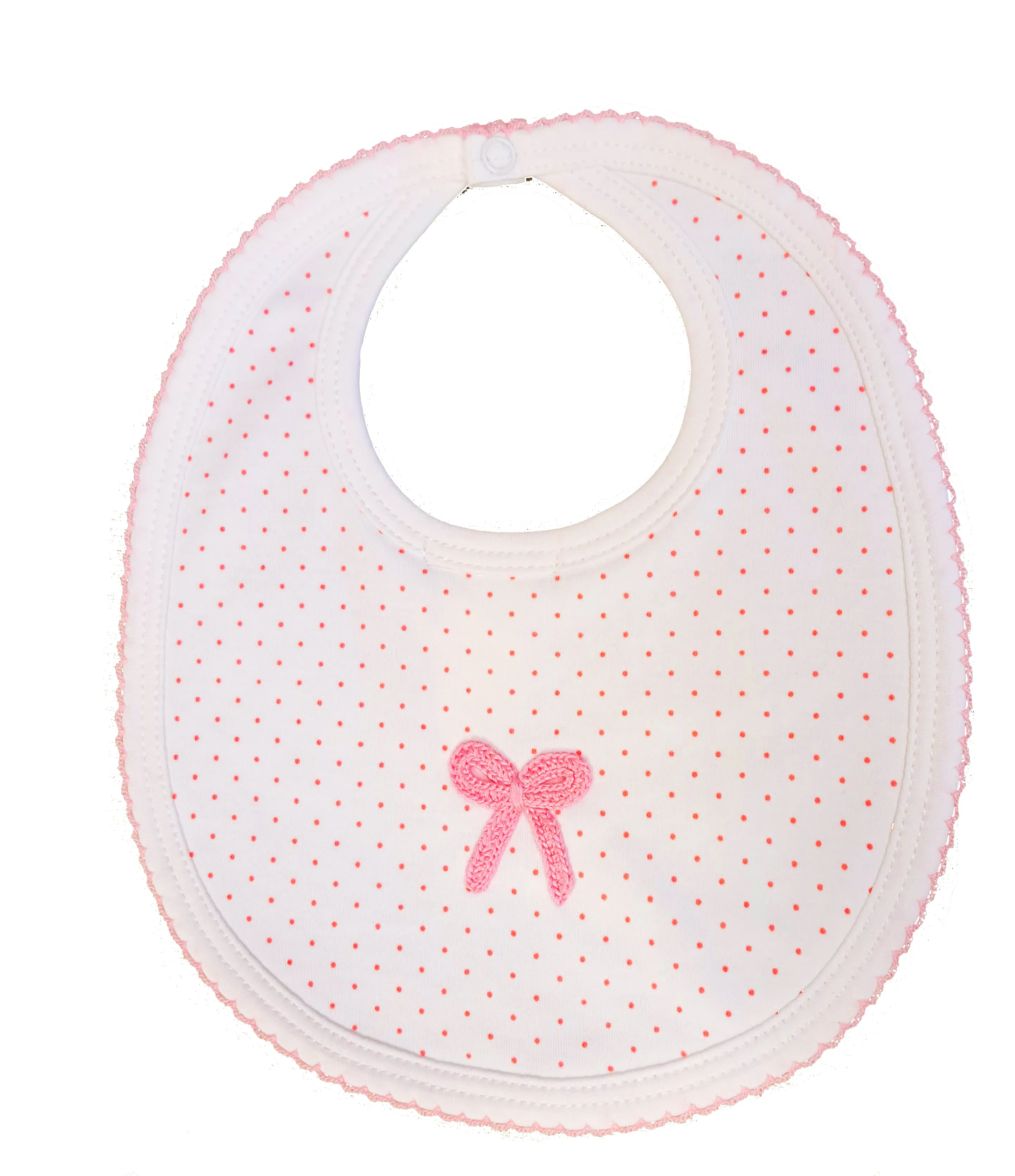 Baby Girl's Bows Bib