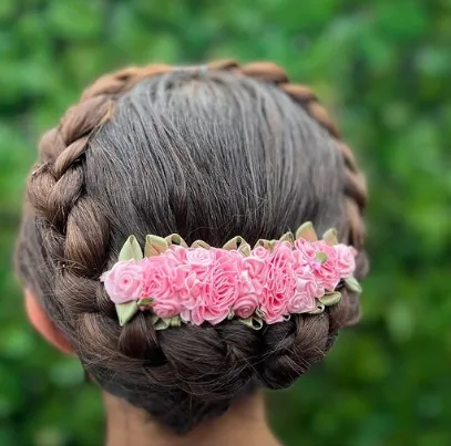 Ballerina Bun Blossoms Buncombs