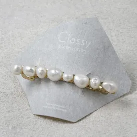 Baroque Pearl Hair Barrette