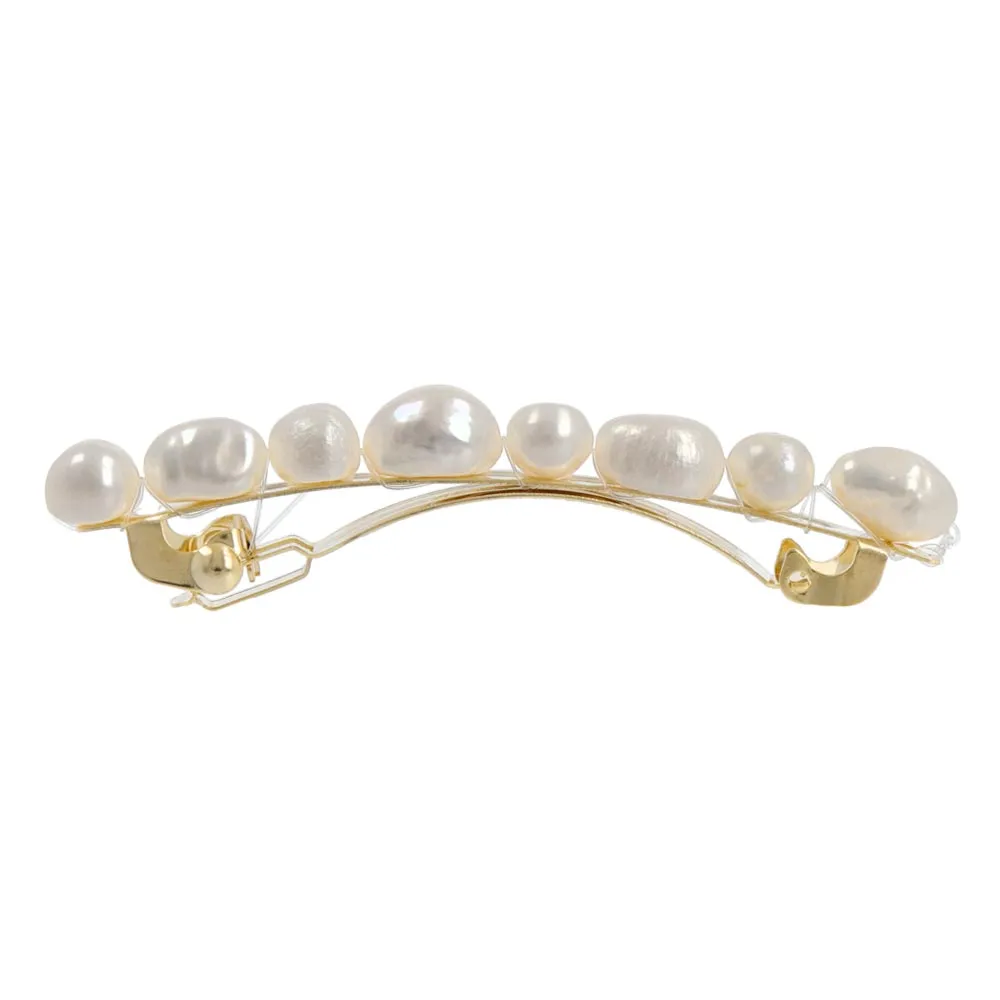 Baroque Pearl Hair Barrette