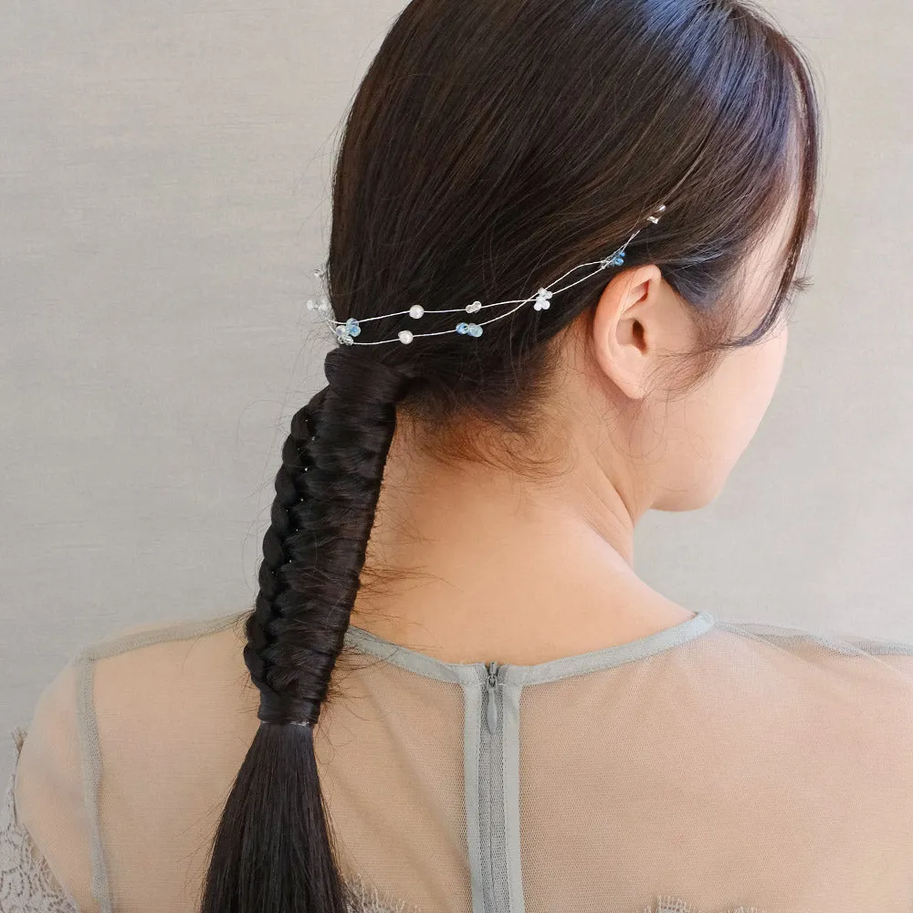 Bead Cluster Flexible Wire Hair Vine