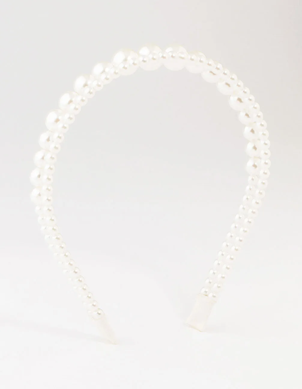 Beaded Graudti Pearl 2 Row Headband