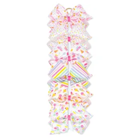 Birthday Girl  grosgrain bow