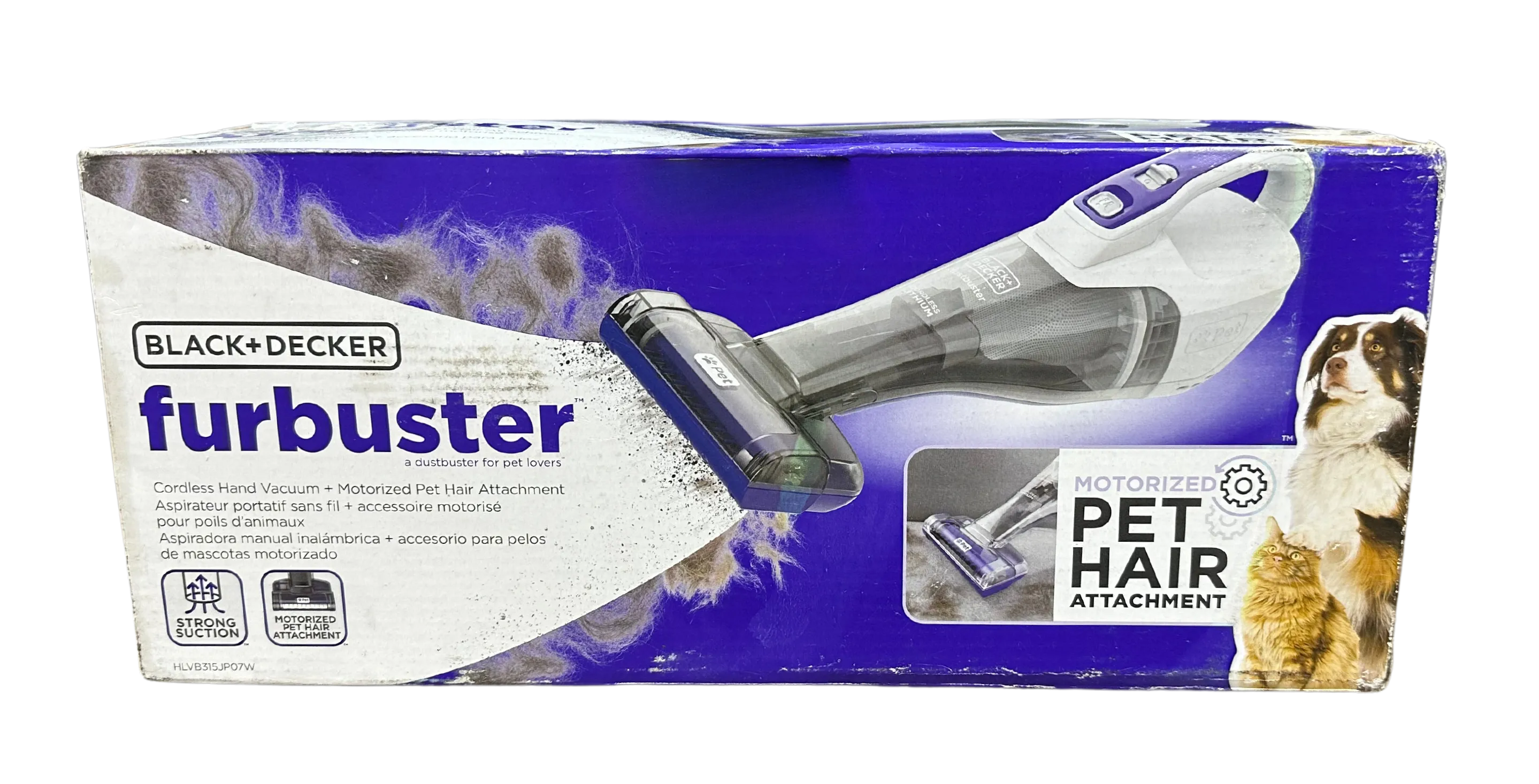 BLACK DECKER Furbuster Cordless Hand Vacuum