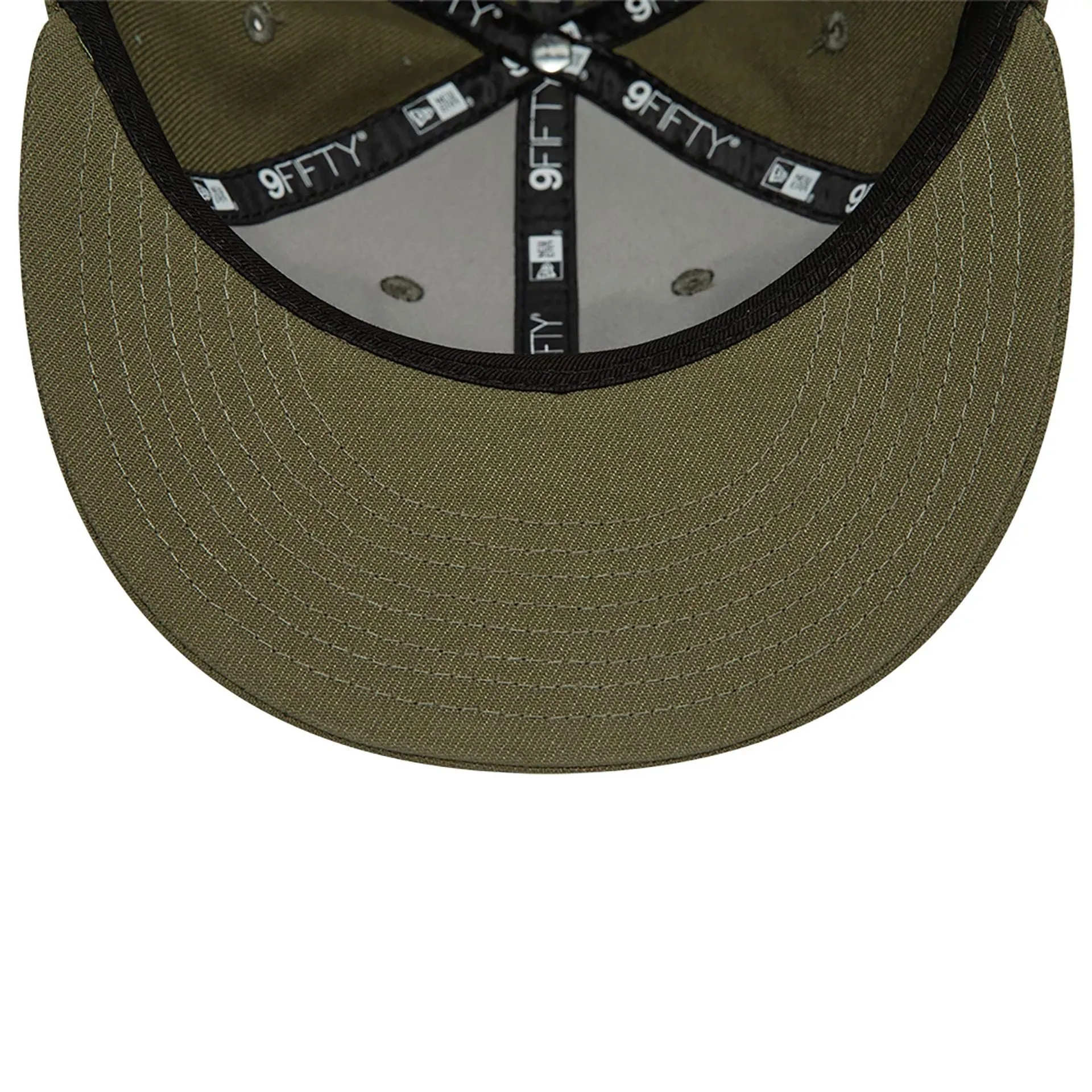 Blank New Era Green Retro Crown 9FIFTY Snapback Cap