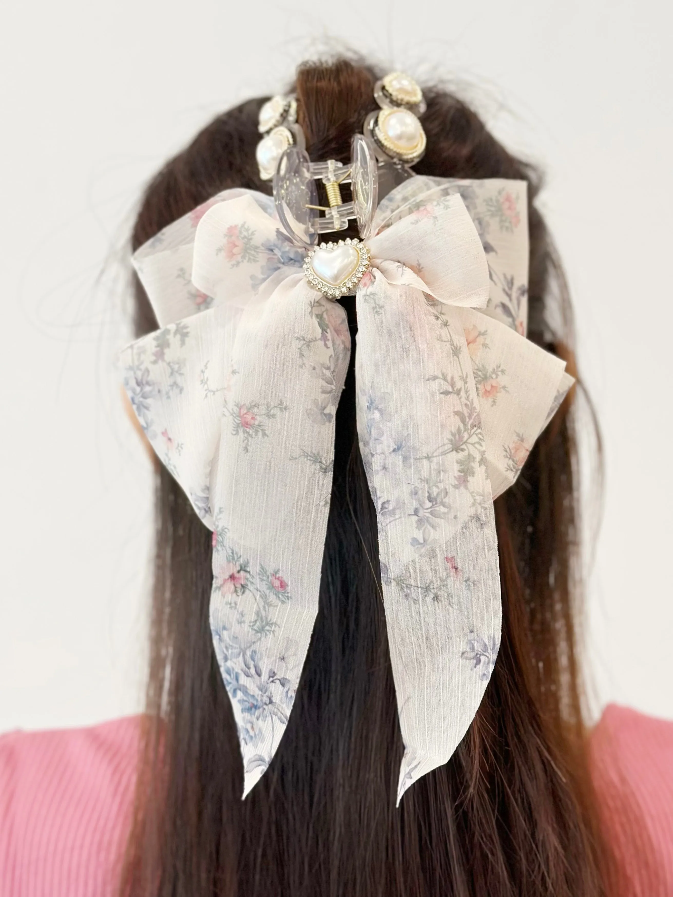 Bloom Sailor Ribbon Hair Claw