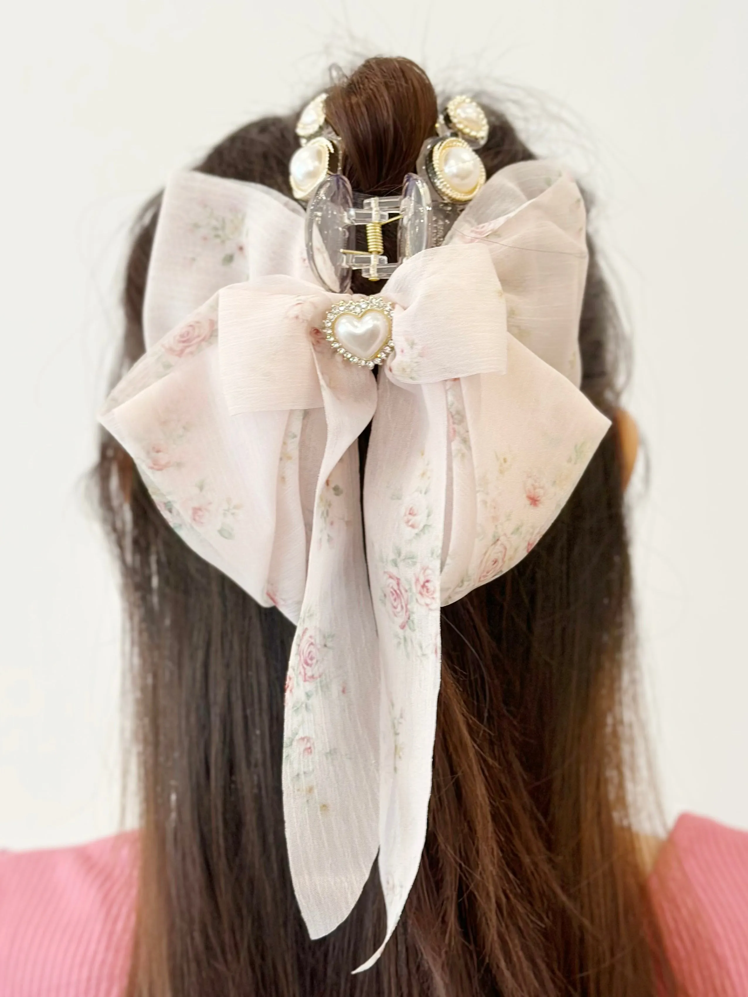 Bloom Sailor Ribbon Hair Claw