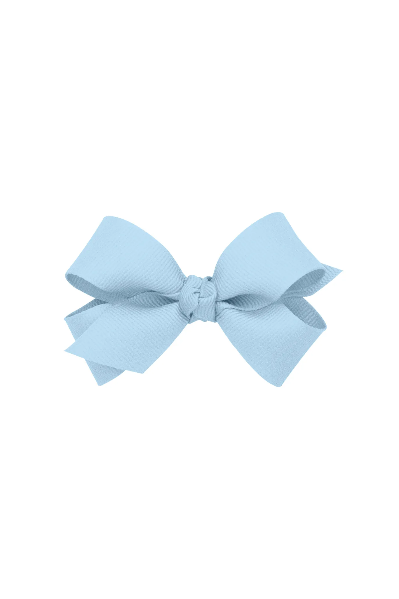 Blue Mini Classic Grosgrain Bow