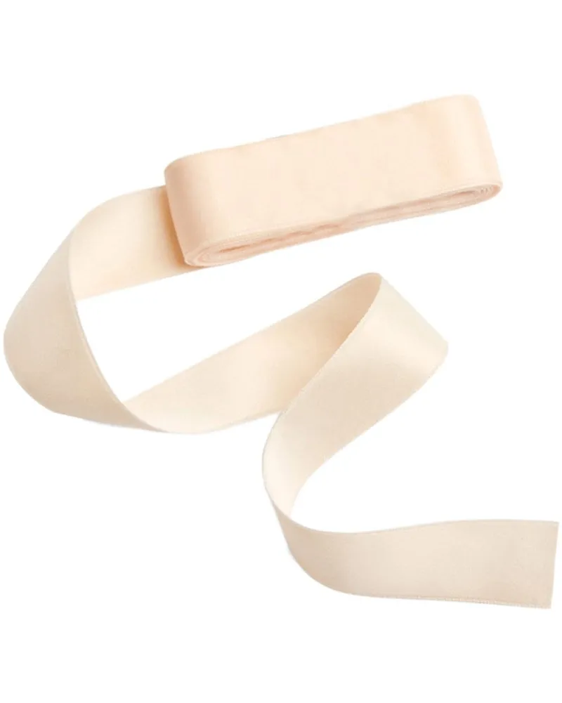 Body Wrappers Stretch Satin Pointe Shoe Ribbon - 52 - Light Pink