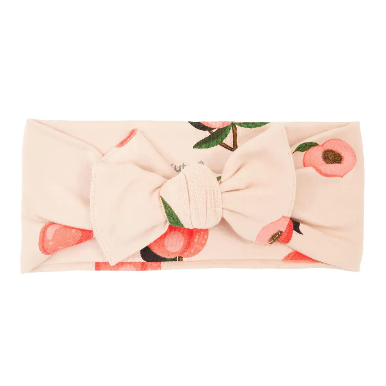 Bow Headband - Peach