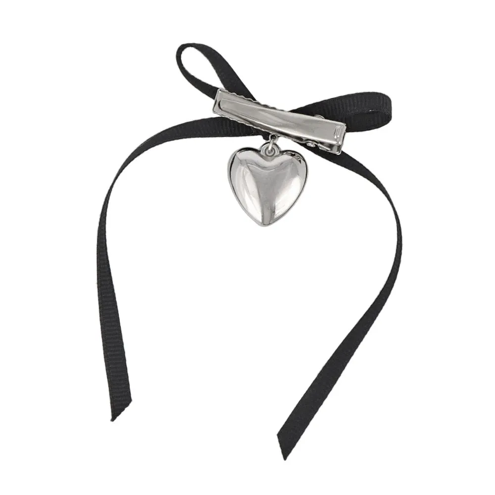 Bow Heart Beak Clip Set