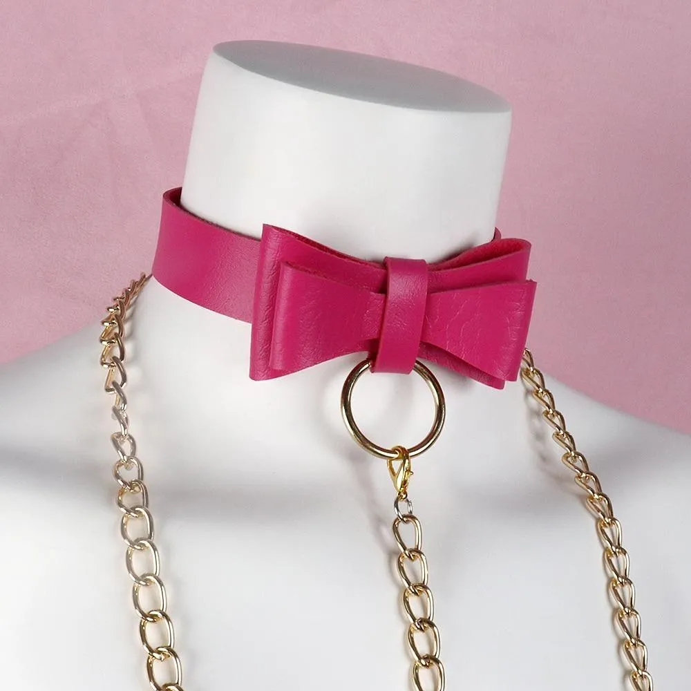 Bow Leash & Collar Set