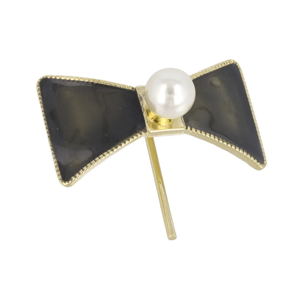 Bow Pearl Pony Hook