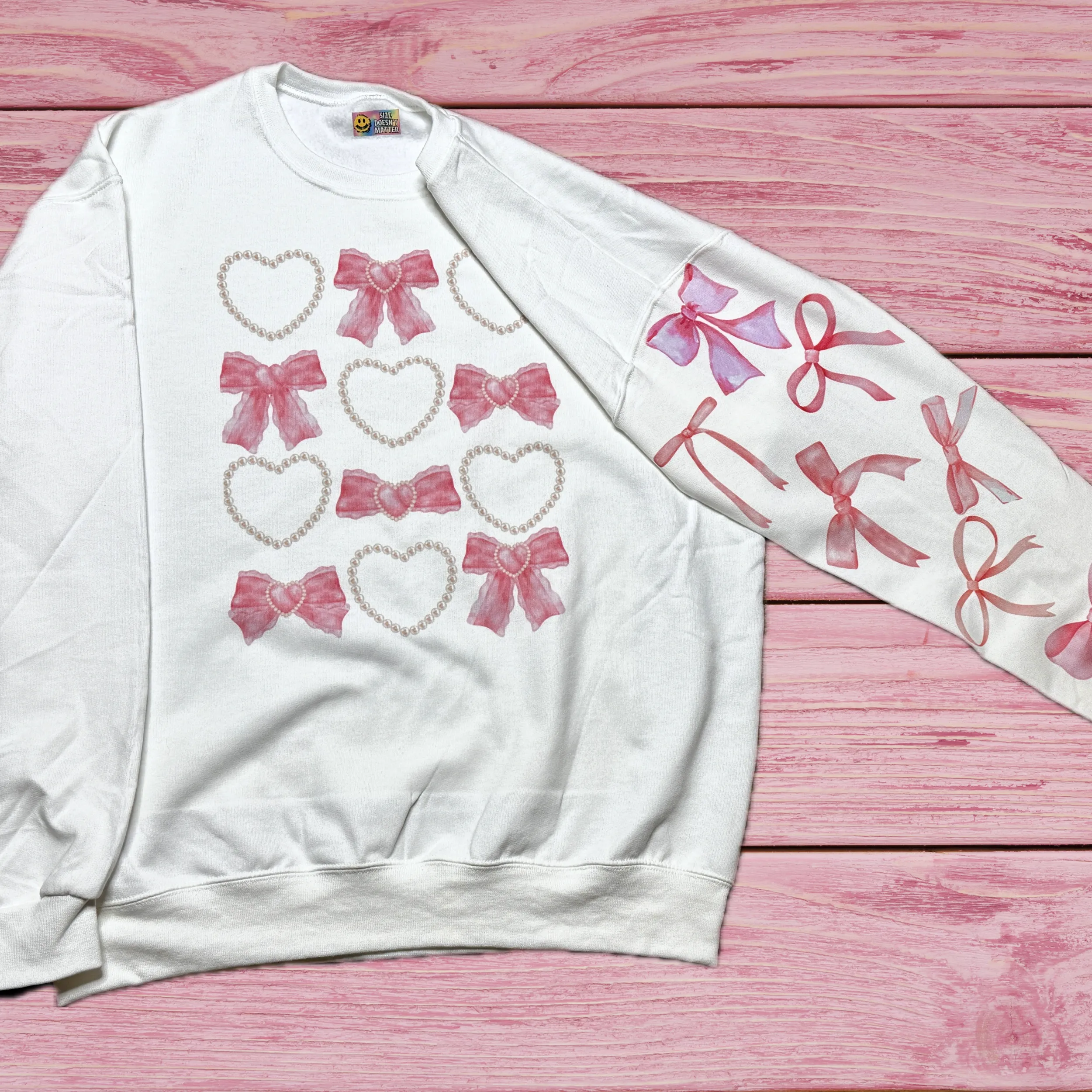 Bows & Pearls Retro Sweatshirt