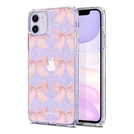 Bows Pattern Glitter Phone Case