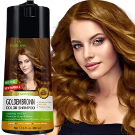 Brown Gold Herbishh Color Shampoo