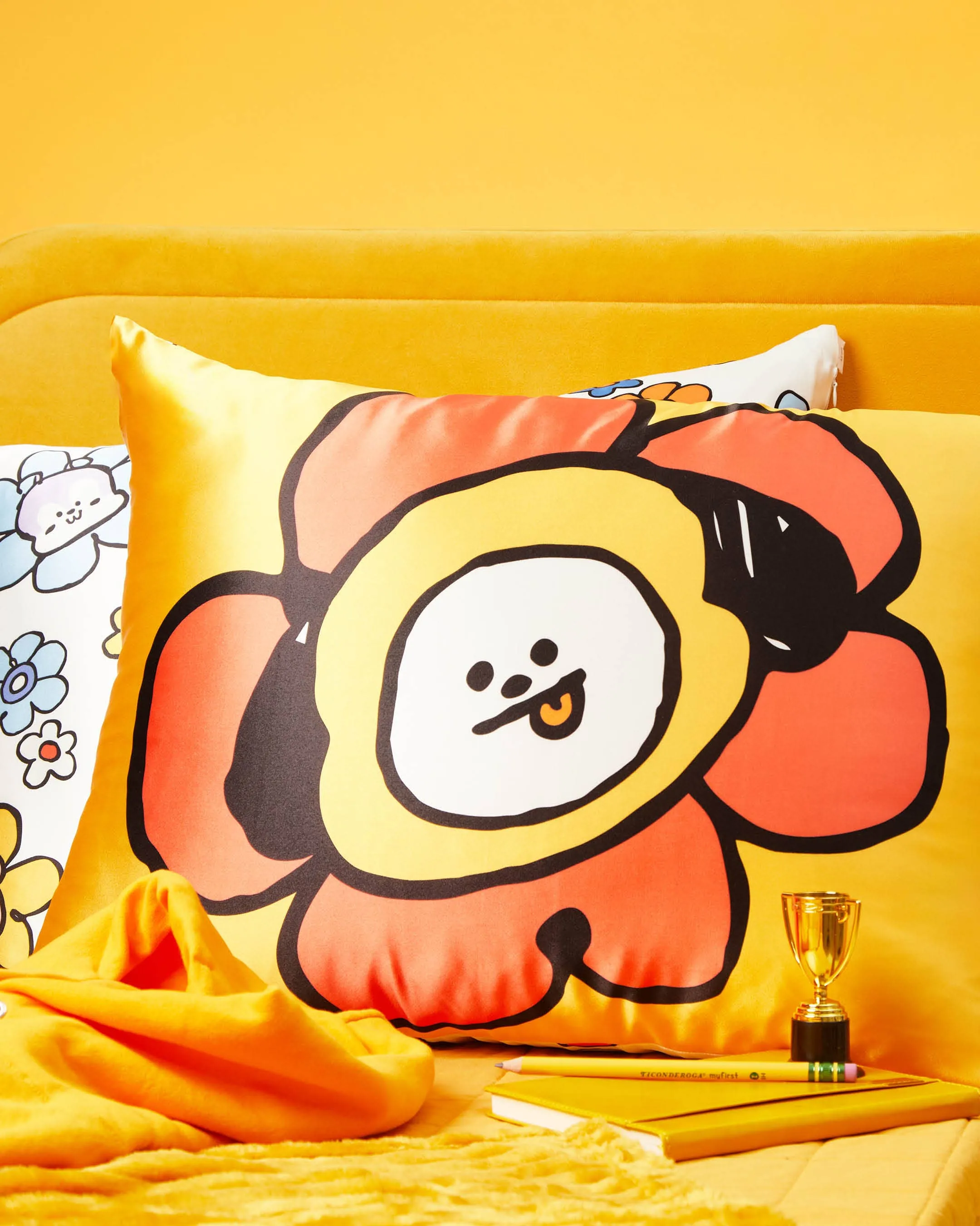 BT21 x Kitsch Satin Pillowcase Standard - Chimmy