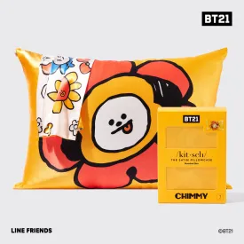 BT21 x Kitsch Satin Pillowcase Standard - Chimmy