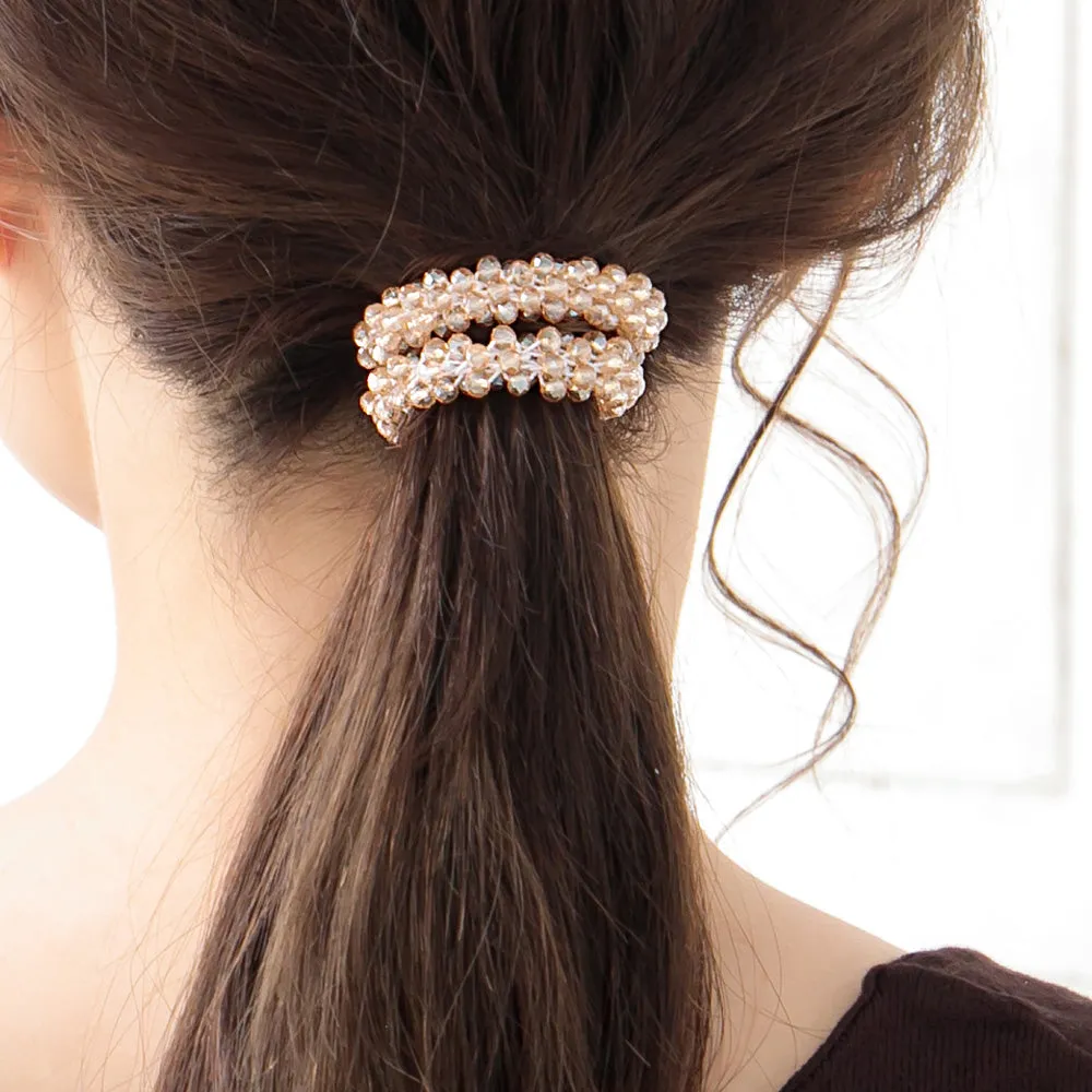 Bubble Bead Ponytail Holder