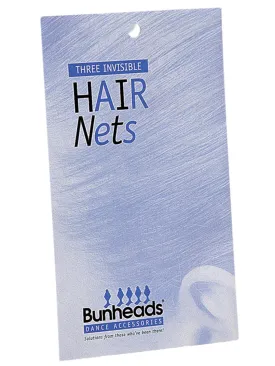 Bunheads Invisible Hair Nets (3 Pack)