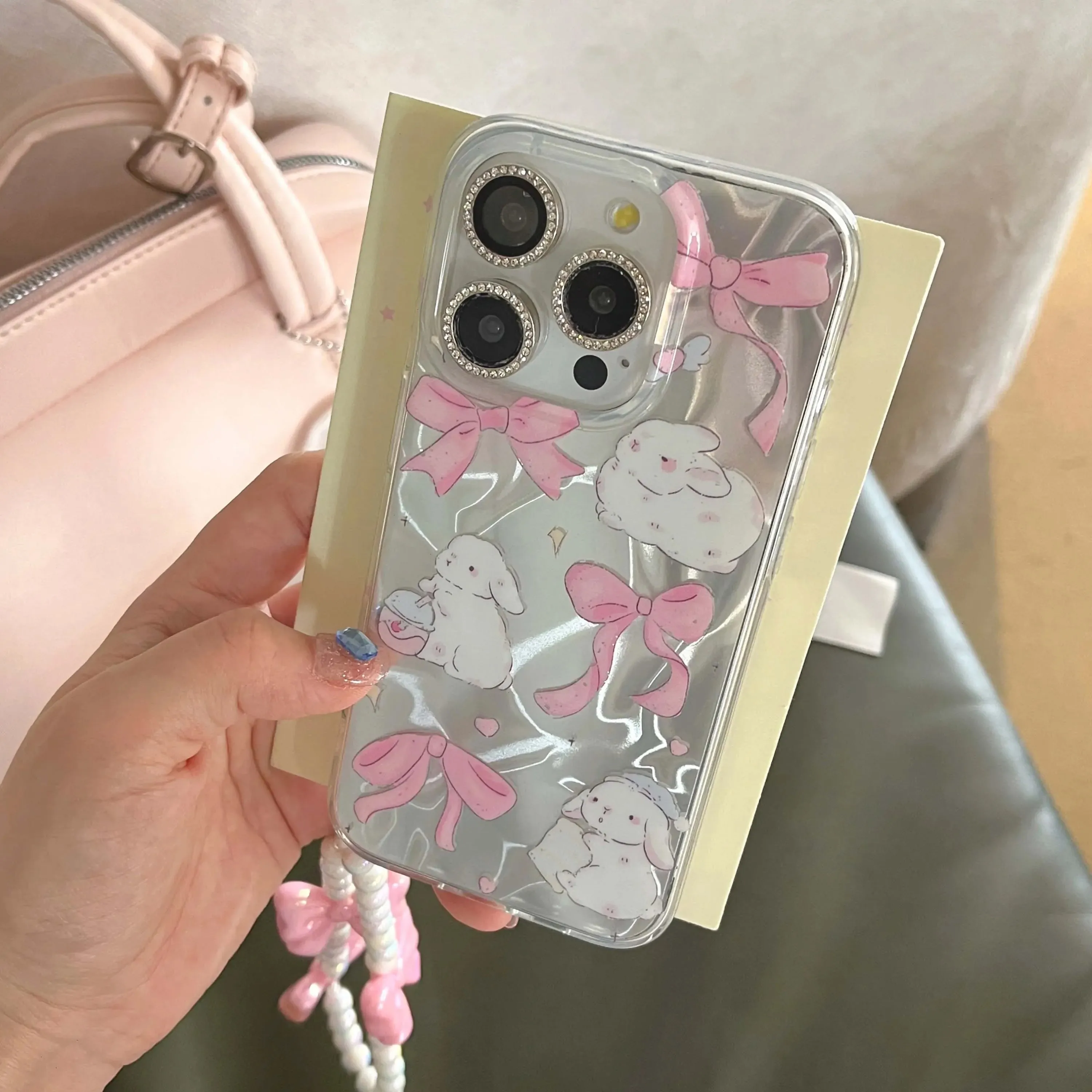 Bunnies and Bows iPhone Case