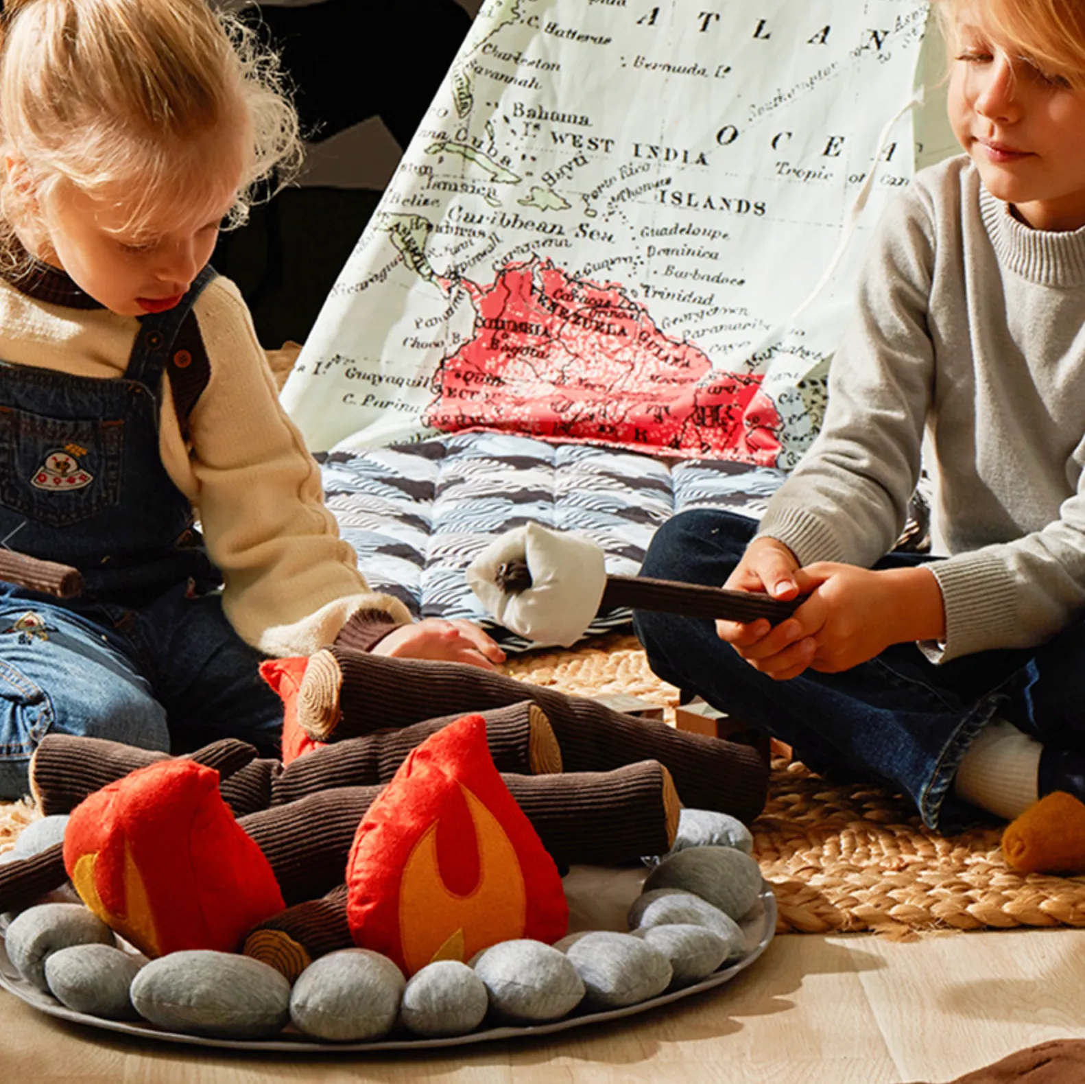 Campout Campfire   S'mores Play Set