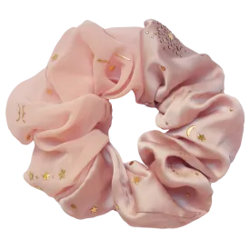 Celestial Scrunchie in Dusty Pink