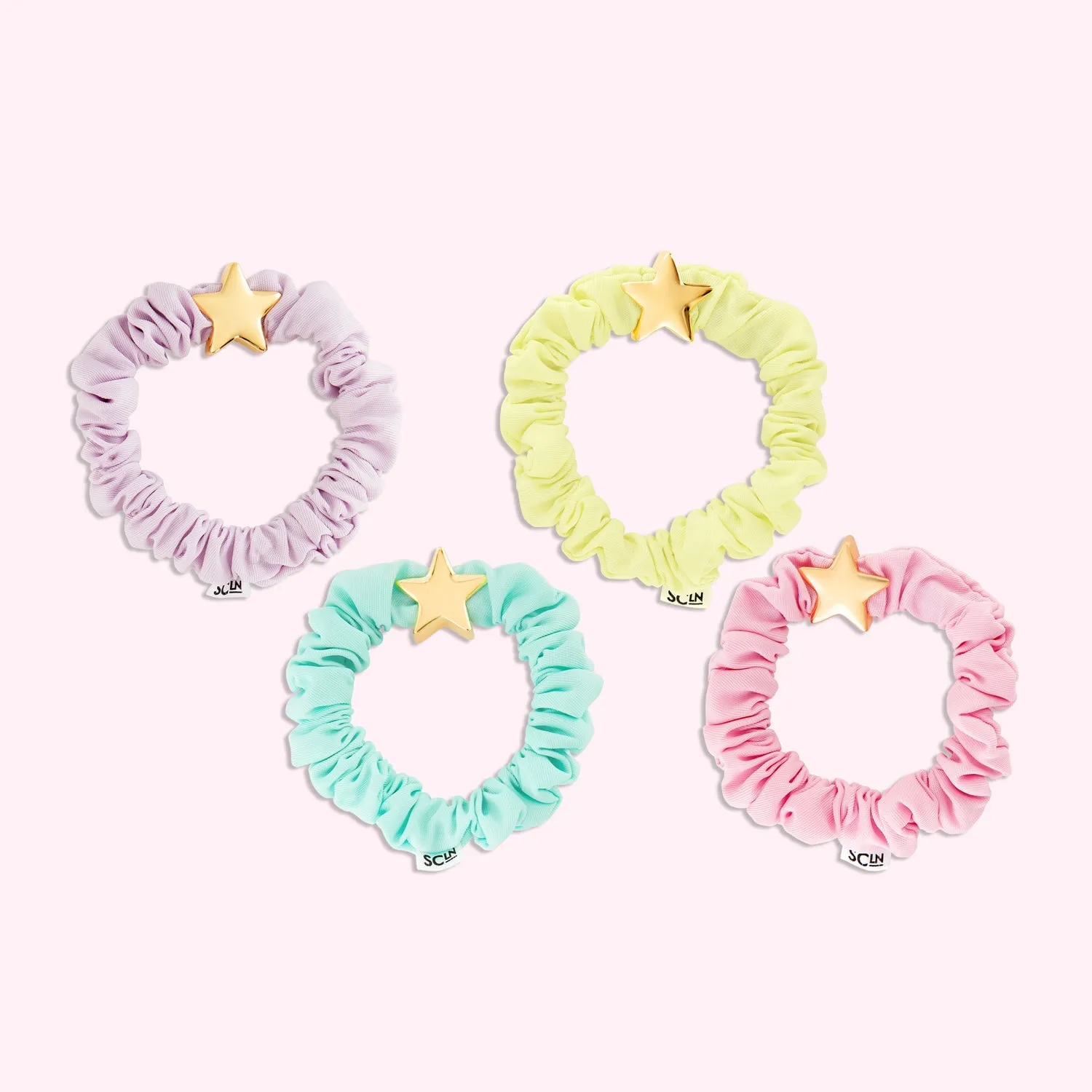 Charm Scrunchie Set