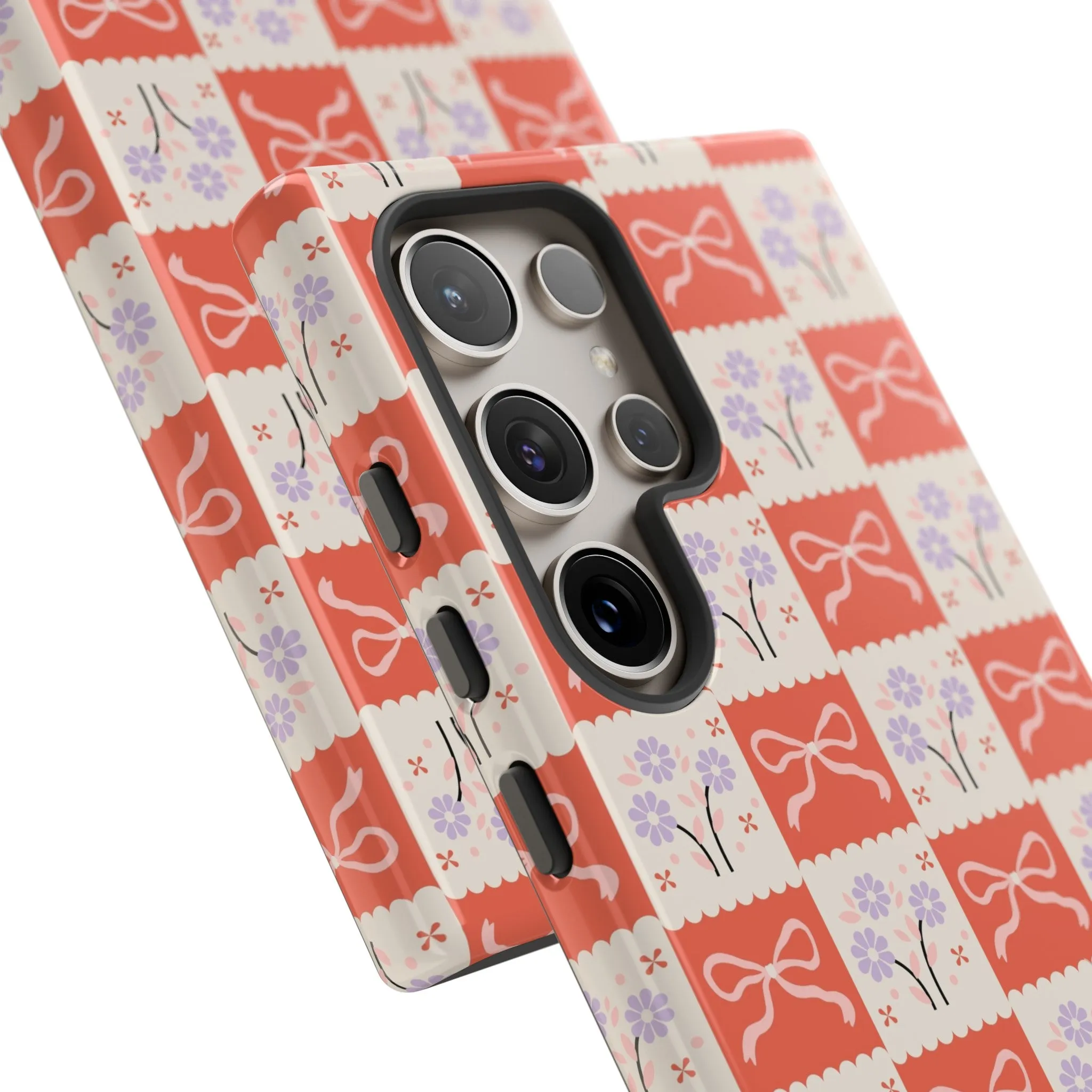 Checkered Charm | Red Checkered Case