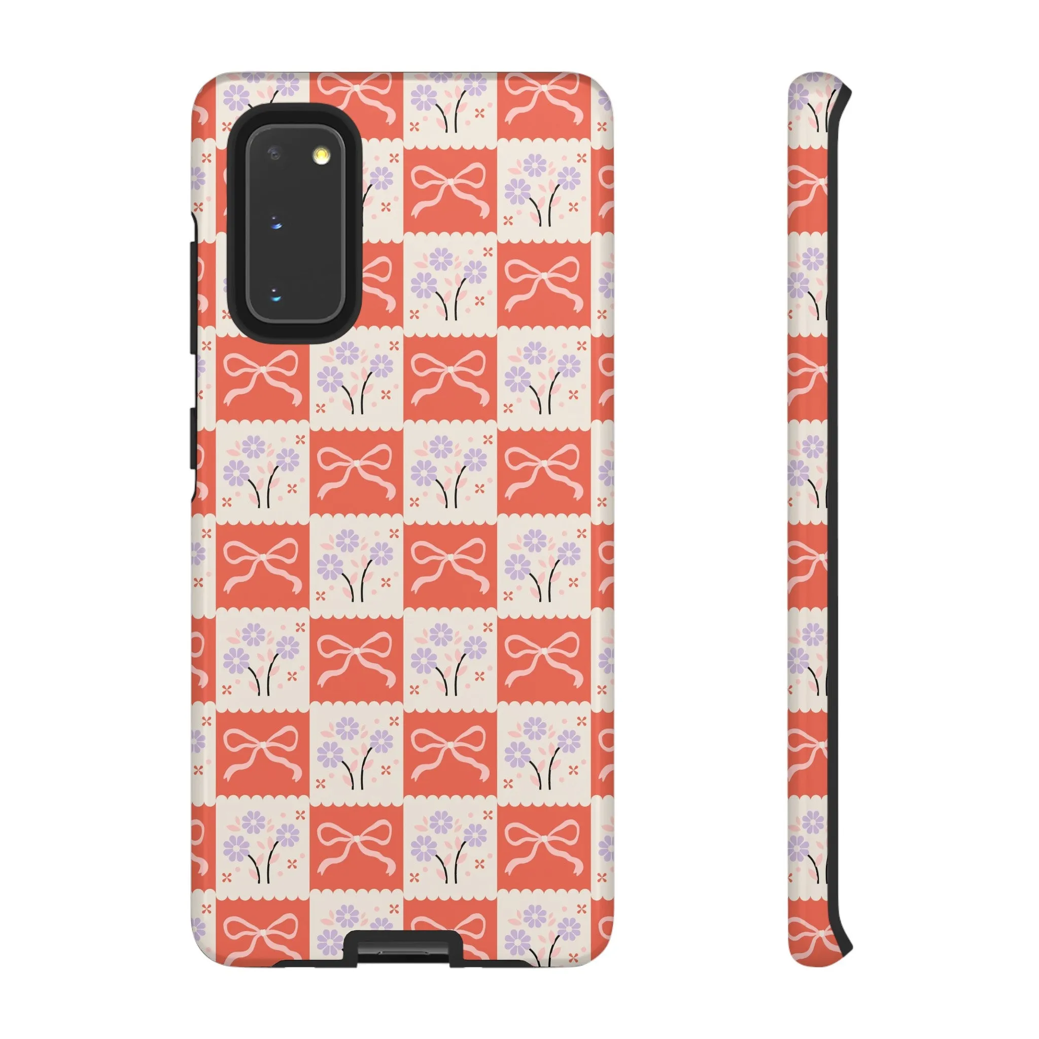 Checkered Charm | Red Checkered Case