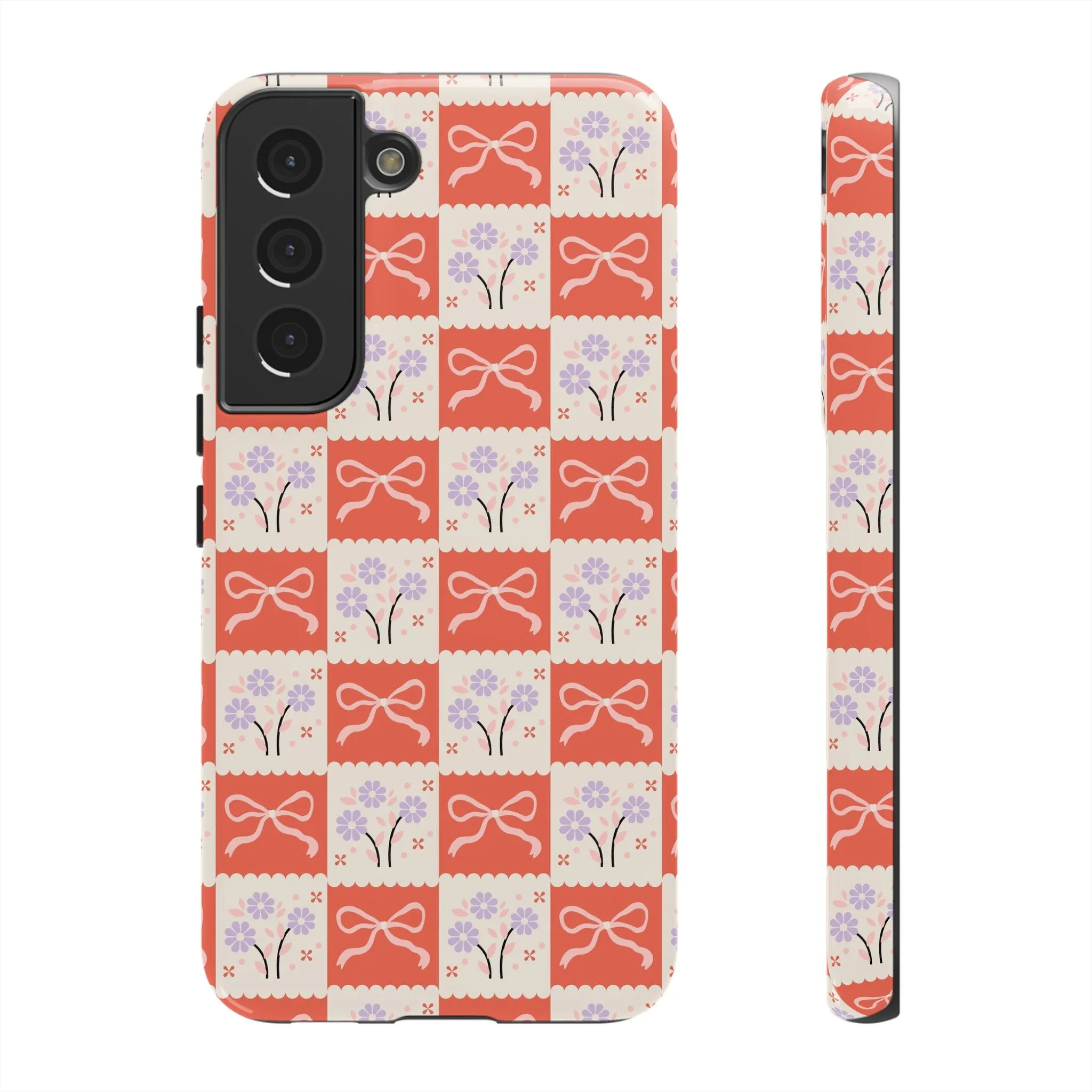 Checkered Charm | Red Checkered Case